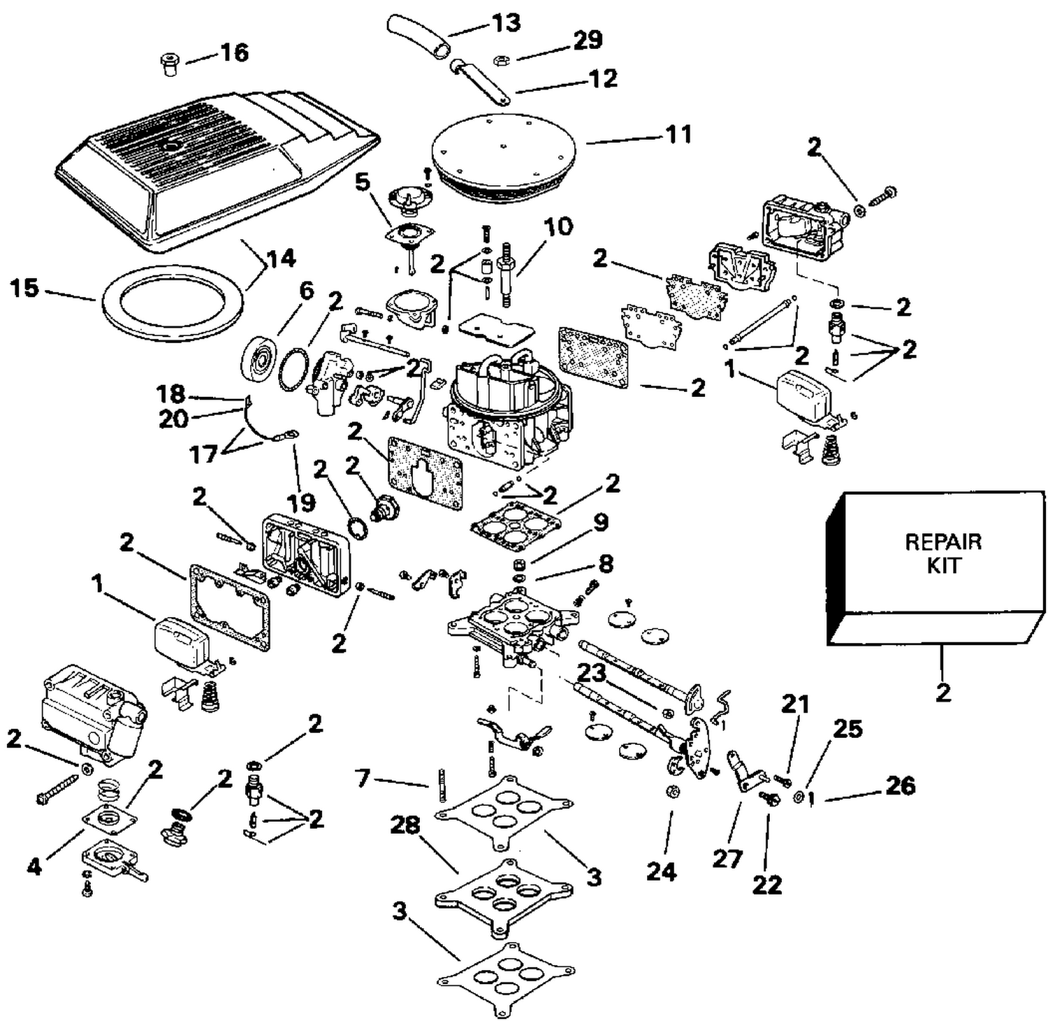 CARBURETOR - 4V