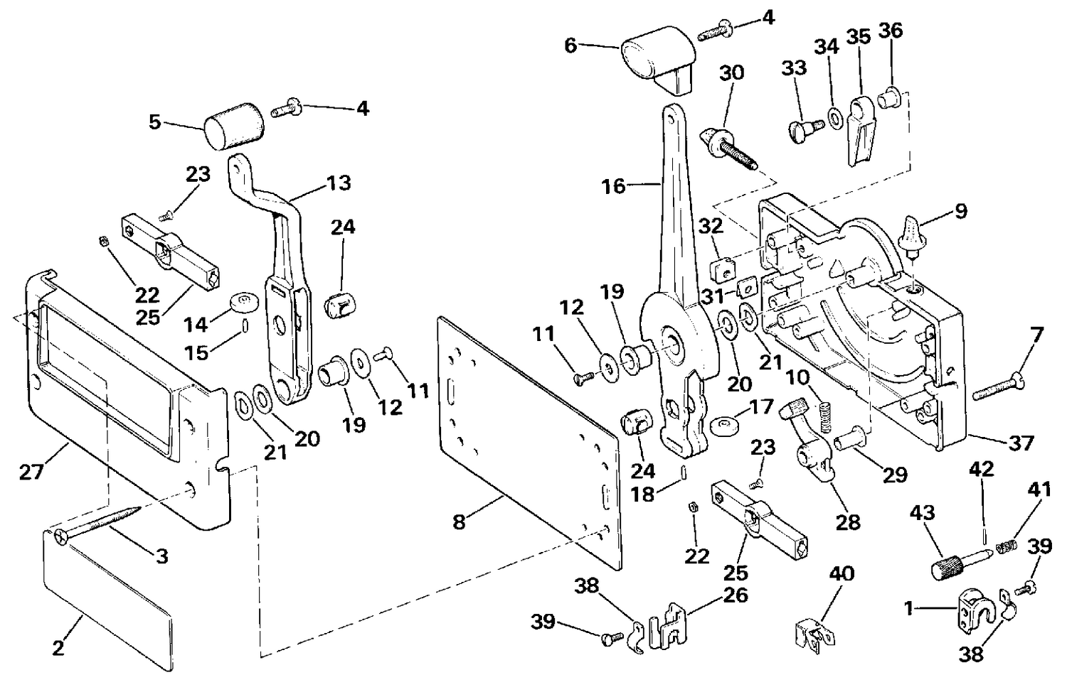 REMOTE CONTROL - SINGLE MOTOR