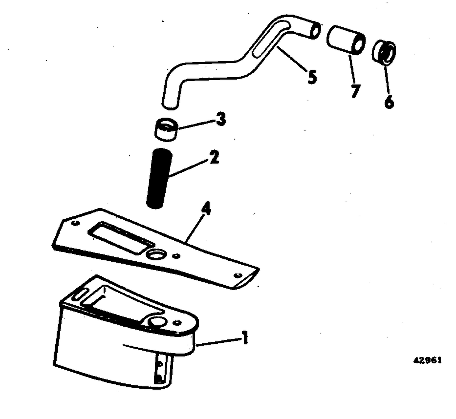 RUDDER KIT-STERN DRIVE