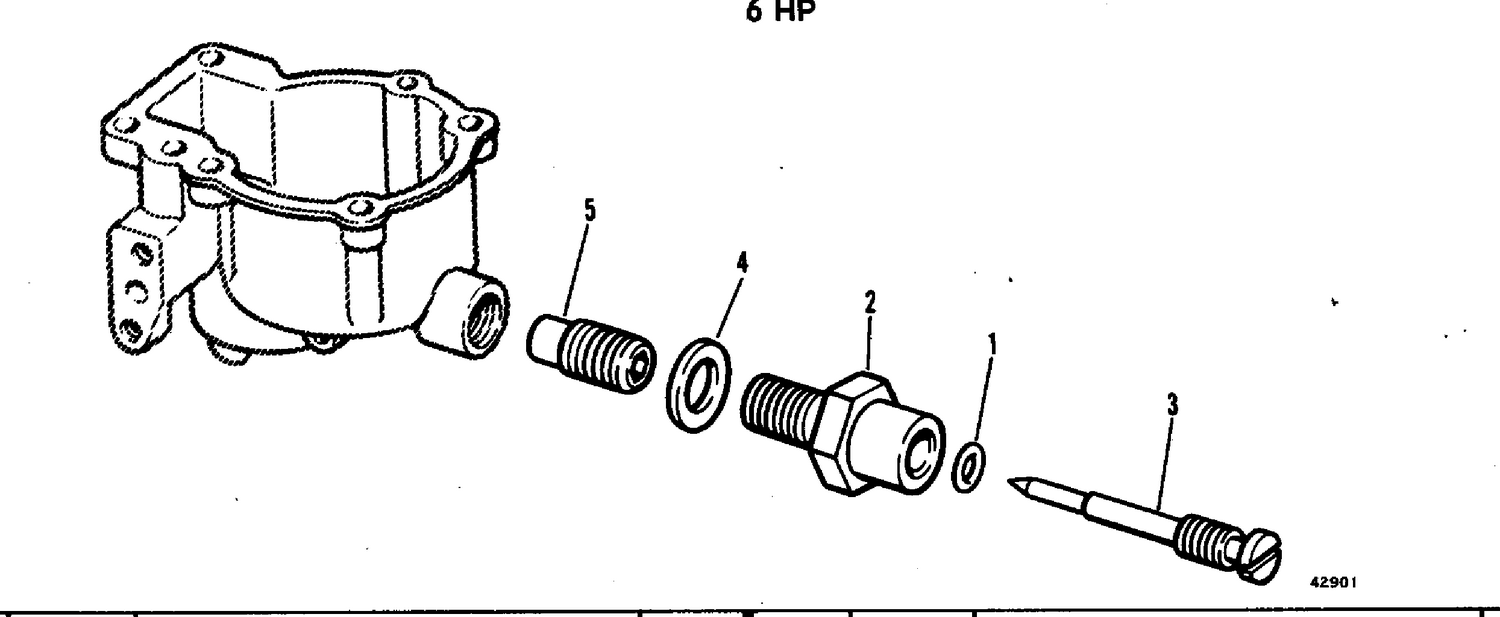 ADJUSTABLE HIGH-SPEED NEEDLE VALVE KIT 6 HP