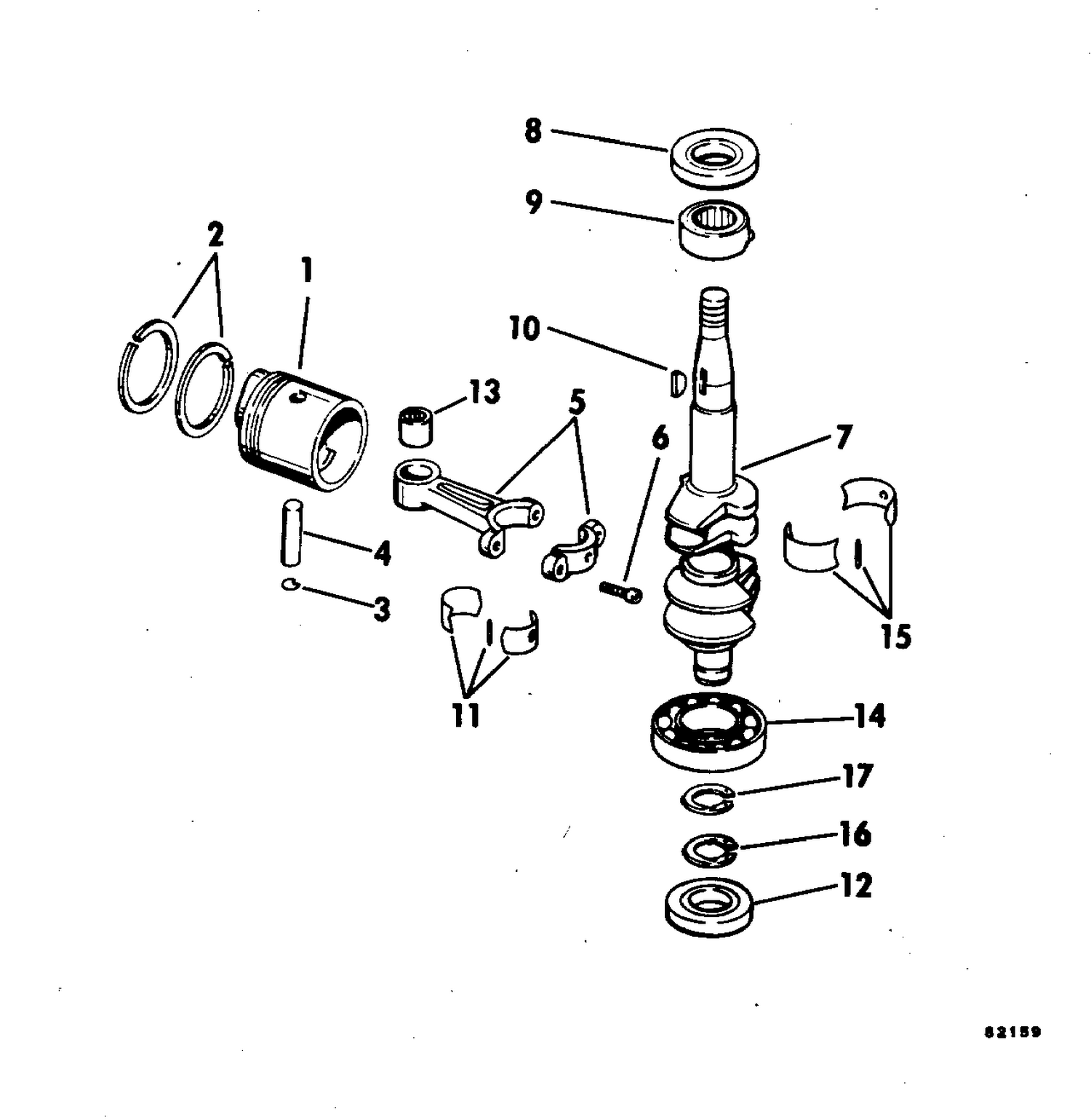 CRANKSHAFT & PISTON