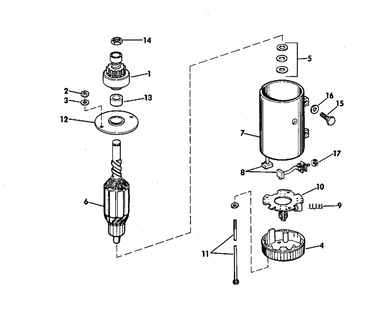 ELECTRIC STARTER GROUP