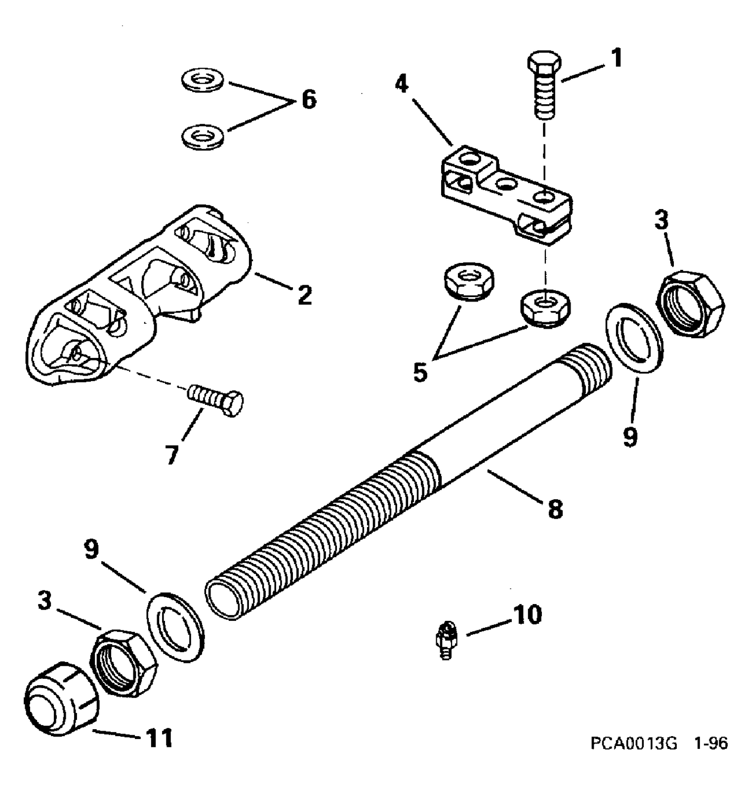 DUAL STEERING CONNECTOR KIT - 115GL ONLY