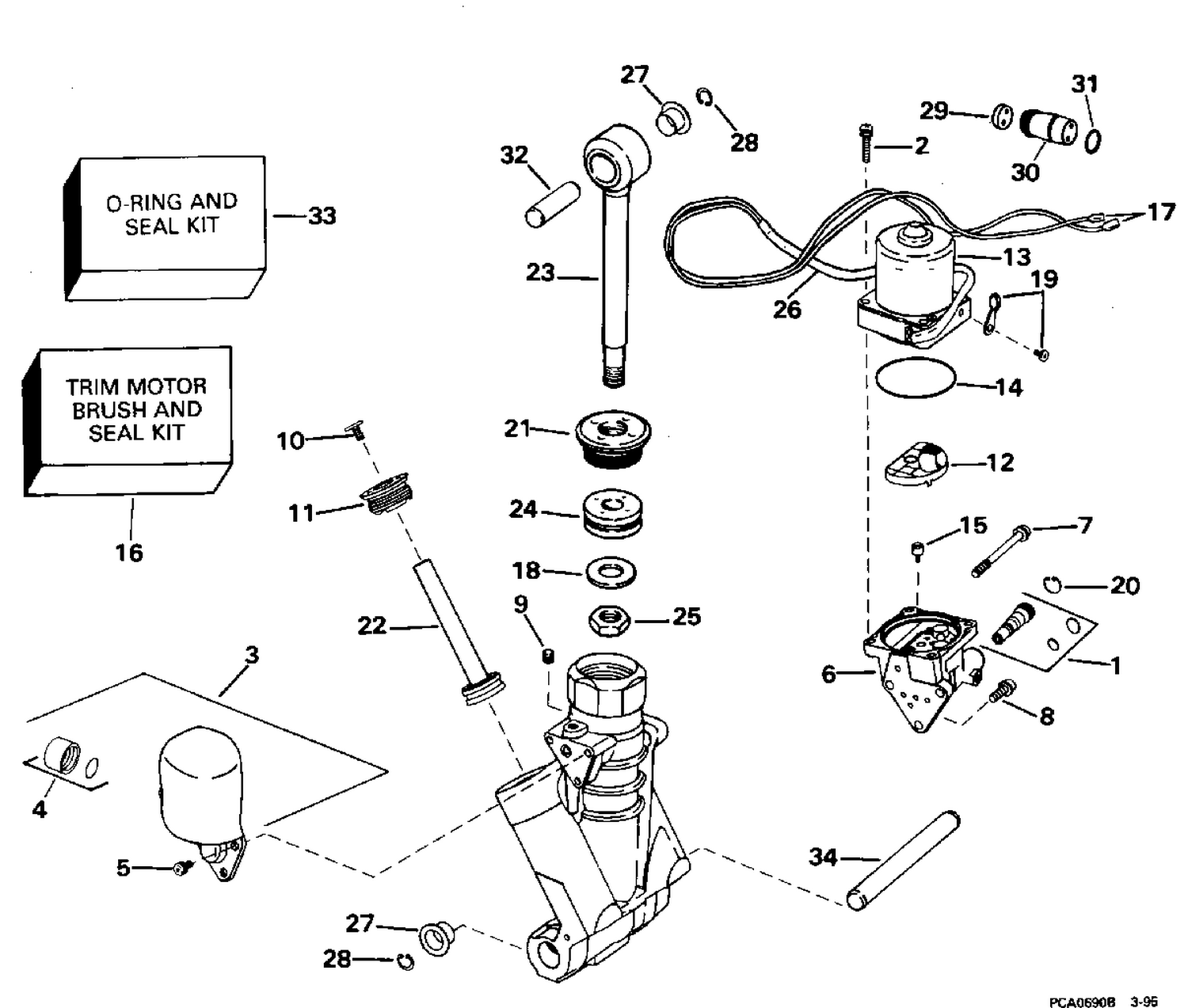 POWER TRIM/TILT HYDRAULIC ASSEMBLY
