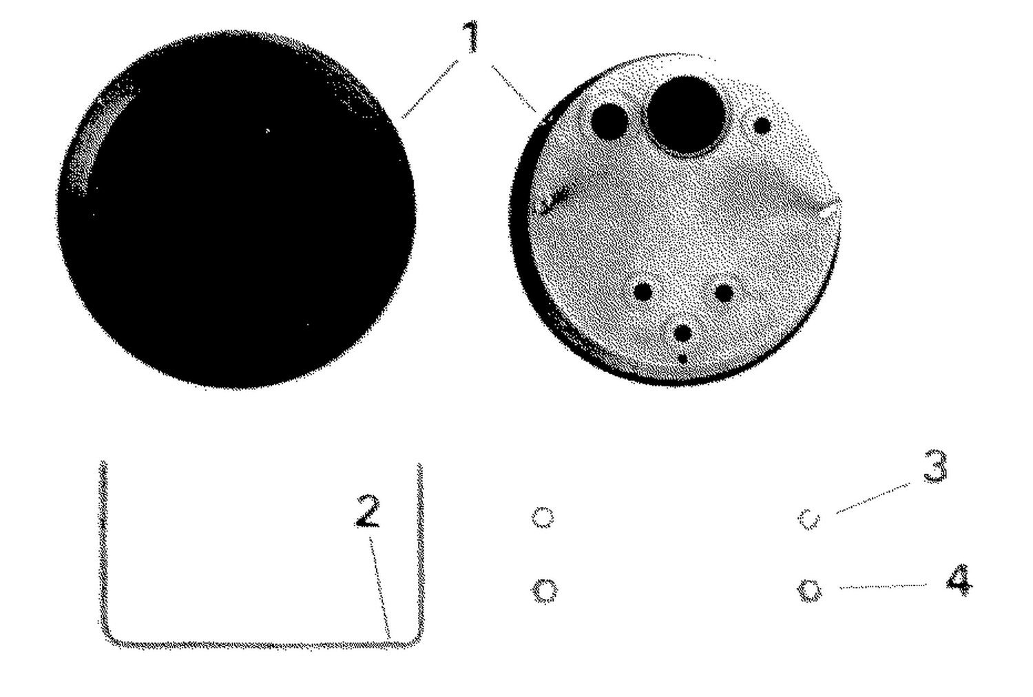 BEZEL ASSEMBLY - HOLE PLUG 3 IN. GAUGE