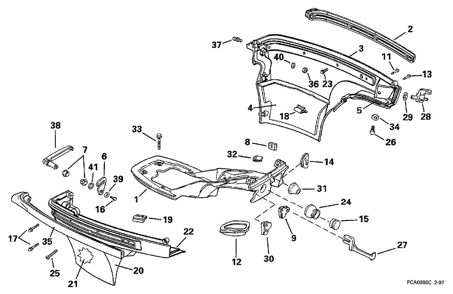 LOWER ENGINE COVER