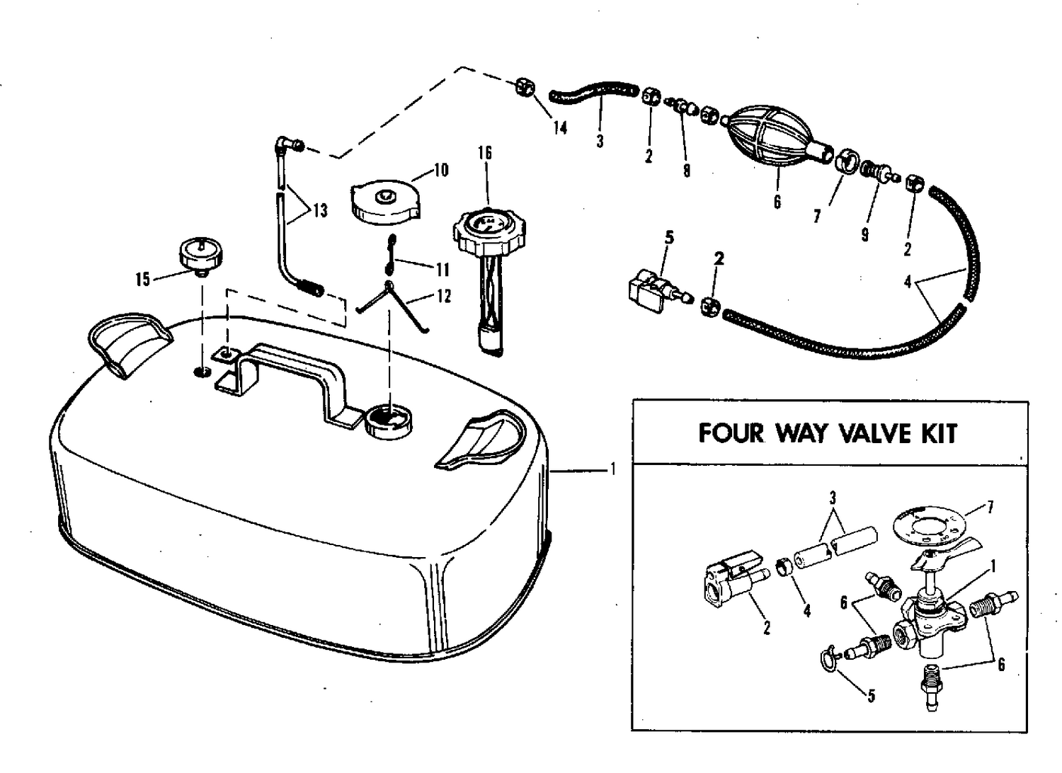 3 GALLON FUEL TANK KIT