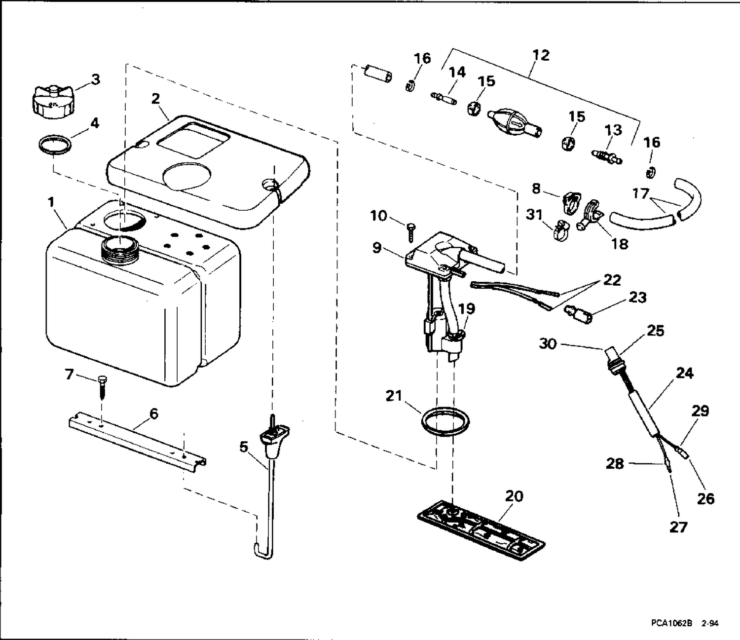 OIL TANK KIT