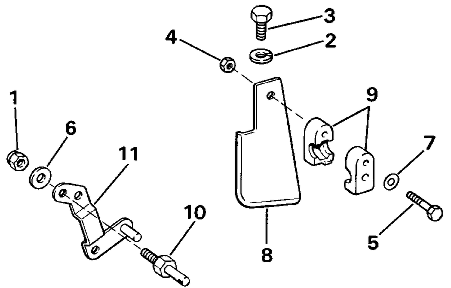 DUAL STATION THROTTLE KIT - 460 C.I. MODELS