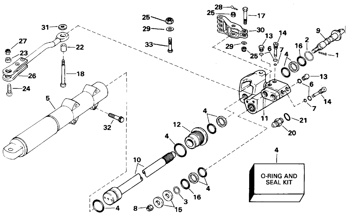 CYLINDER & VALVE ASSEMBLY