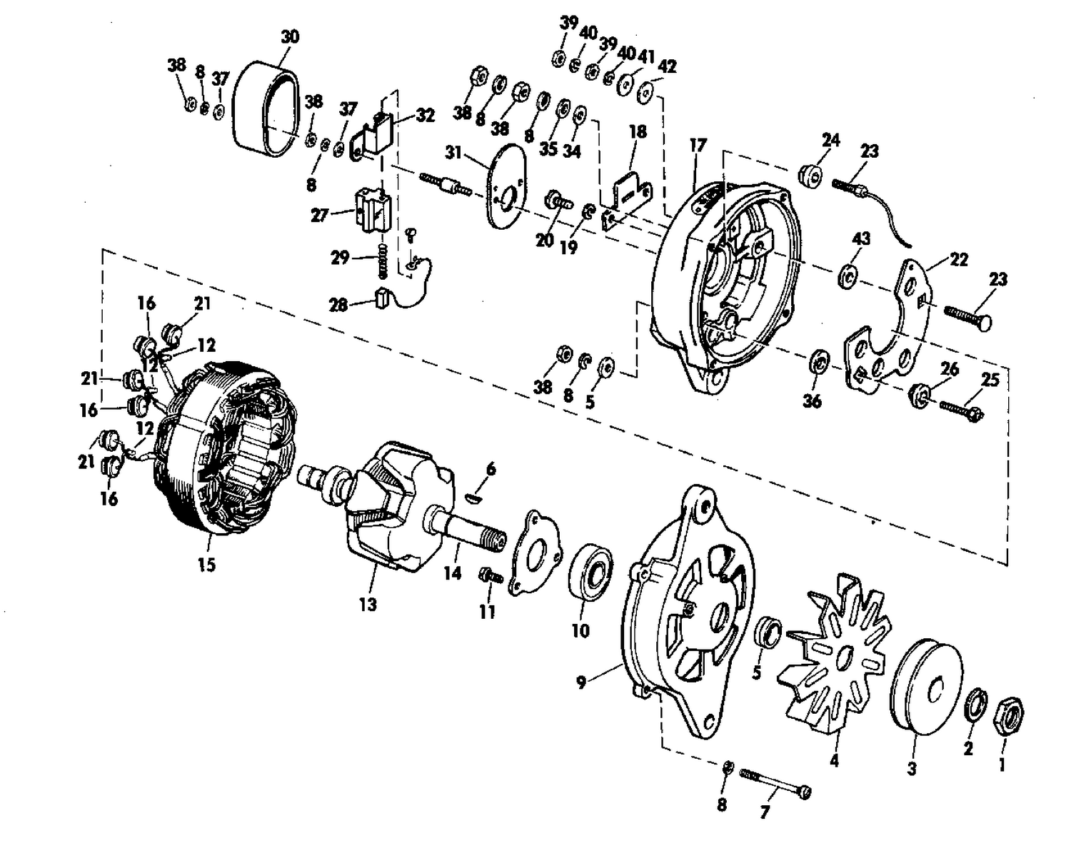 ALTERNATOR GROUP PRESOLITE MODEL ALK-6207