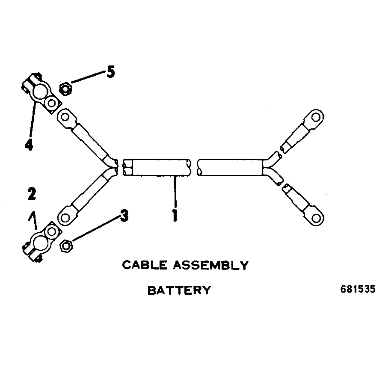 CABLE ASSEMBLY - BATTERY