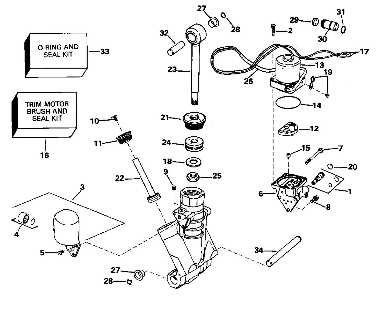 POWER TRIM/TILT HYDRAULIC ASSEMBLY