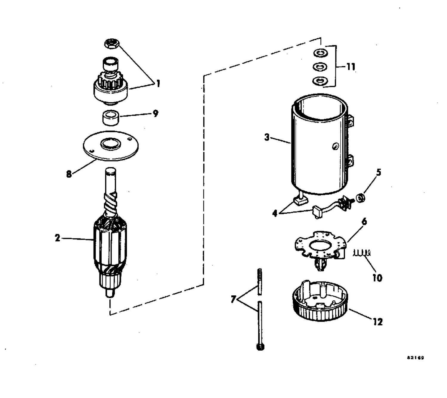 ELECTRIC STARTER PRESTOLITE MODELS MJL-4005