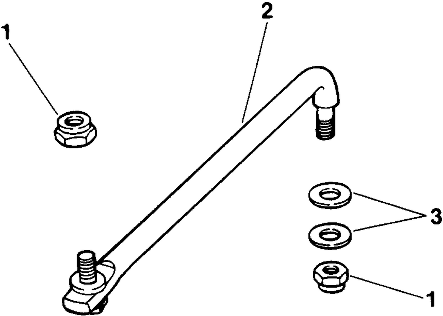 STEERING CONNECTOR KIT - 60 THRU V6 WITH POWER TRIM & TILT