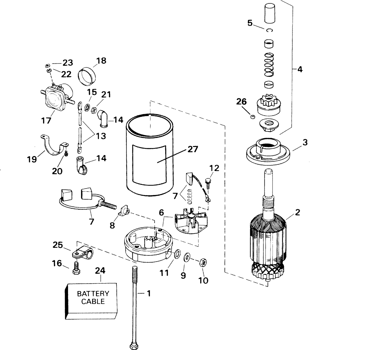 ELECTRIC STARTER & SOLENOID