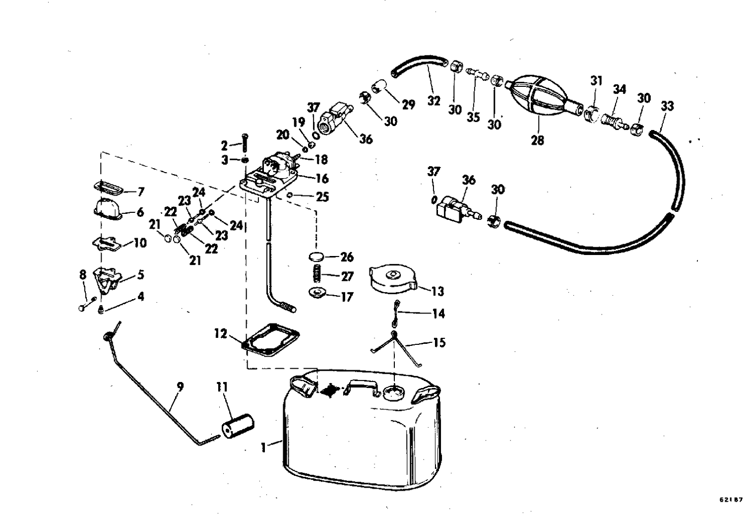 FUEL TANK-6 GALLON