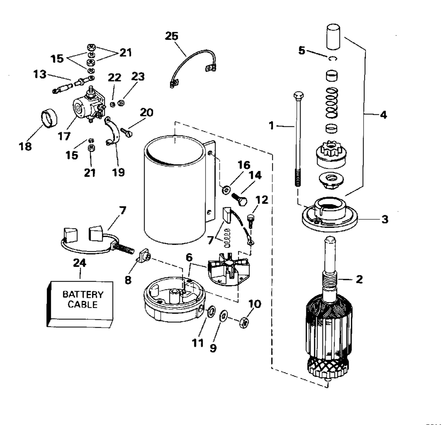 ELECTRIC STARTER & SOLENOID