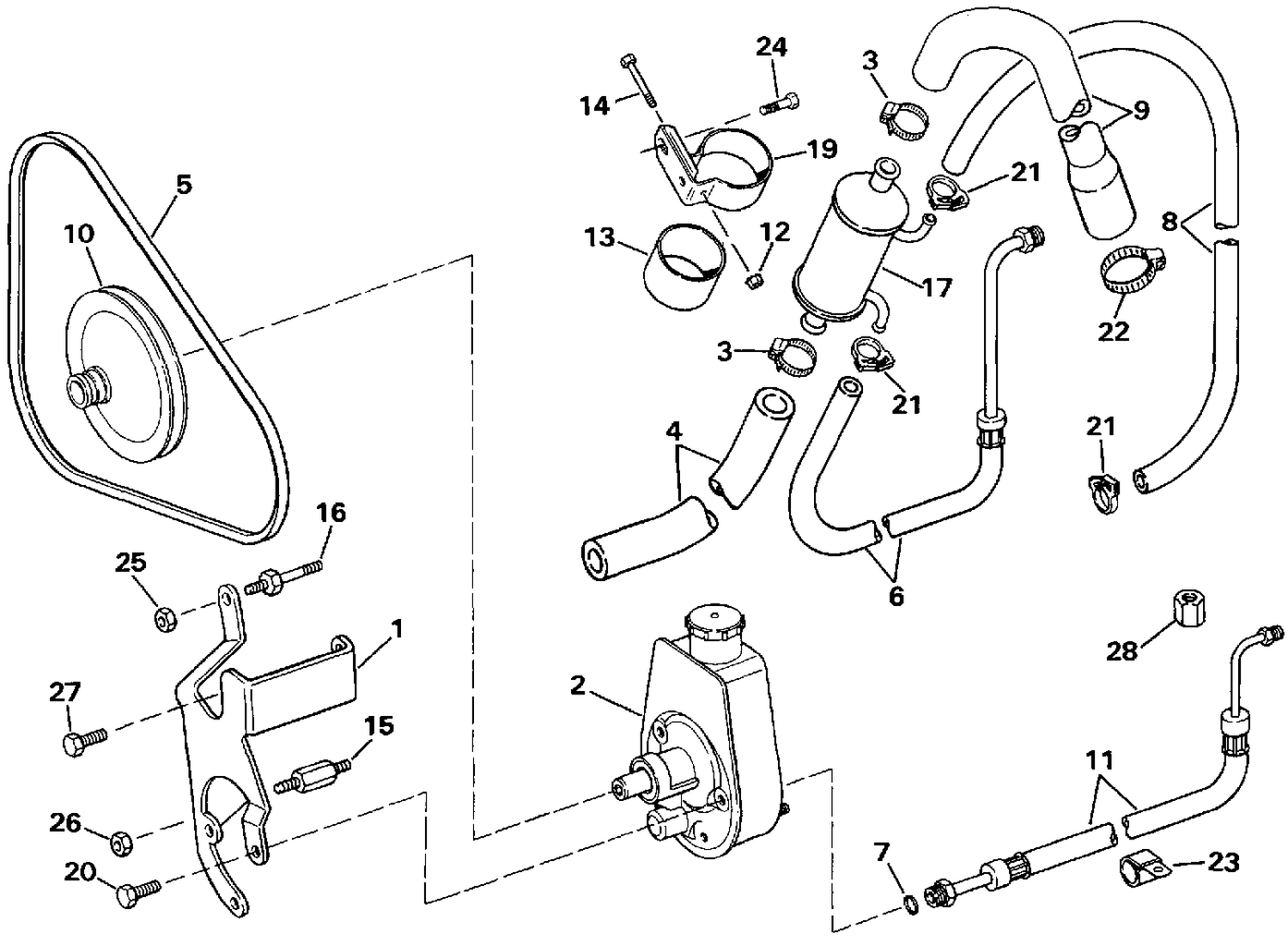 POWER STEERING PUMP
