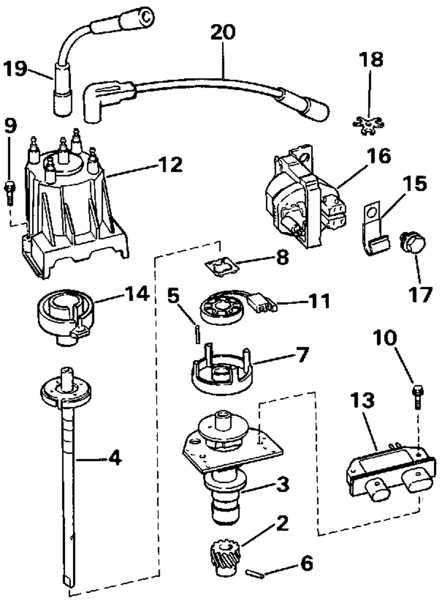 DISTRIBUTOR & IGNITION COIL