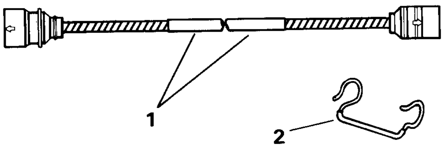 OUTBOARD EXTENSION CABLE KIT - 10 THRU V8