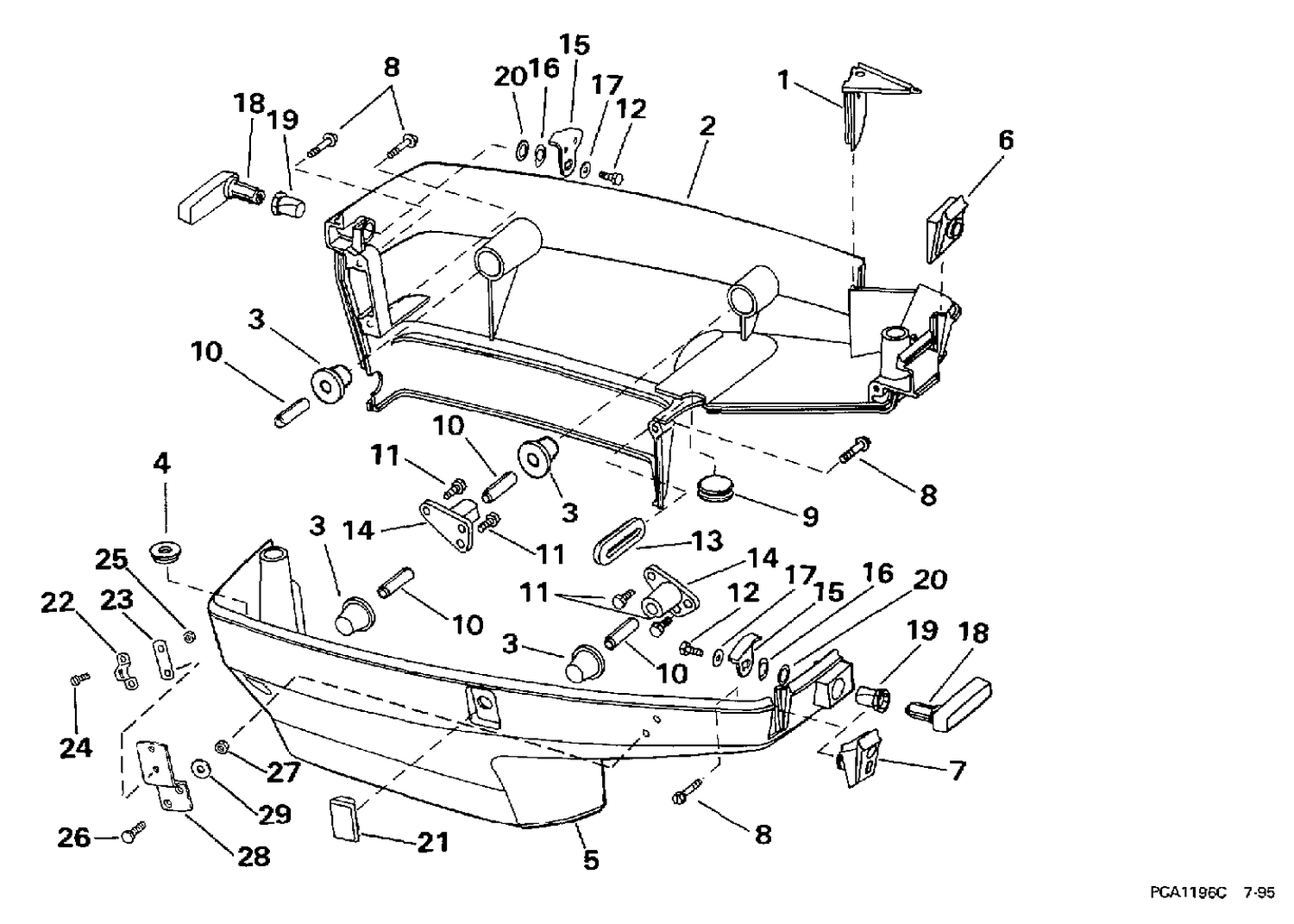 LOWER ENGINE COVER