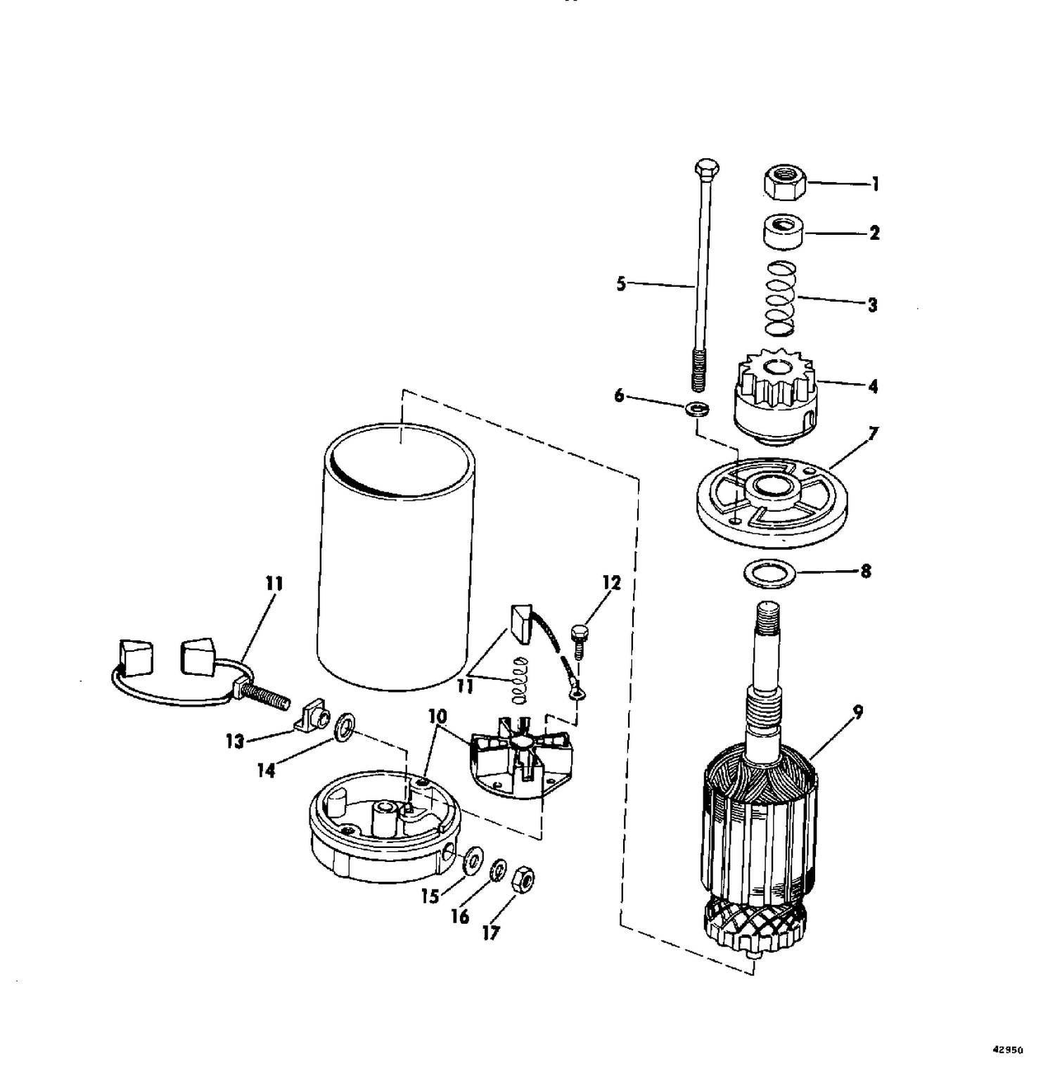 ELECTRIC STARTER AMERICAN BOSCH 10629-23-M030SM
