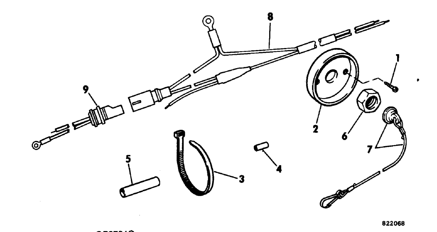 DASH MOUNT KIT 50 - V-6 ENGINES