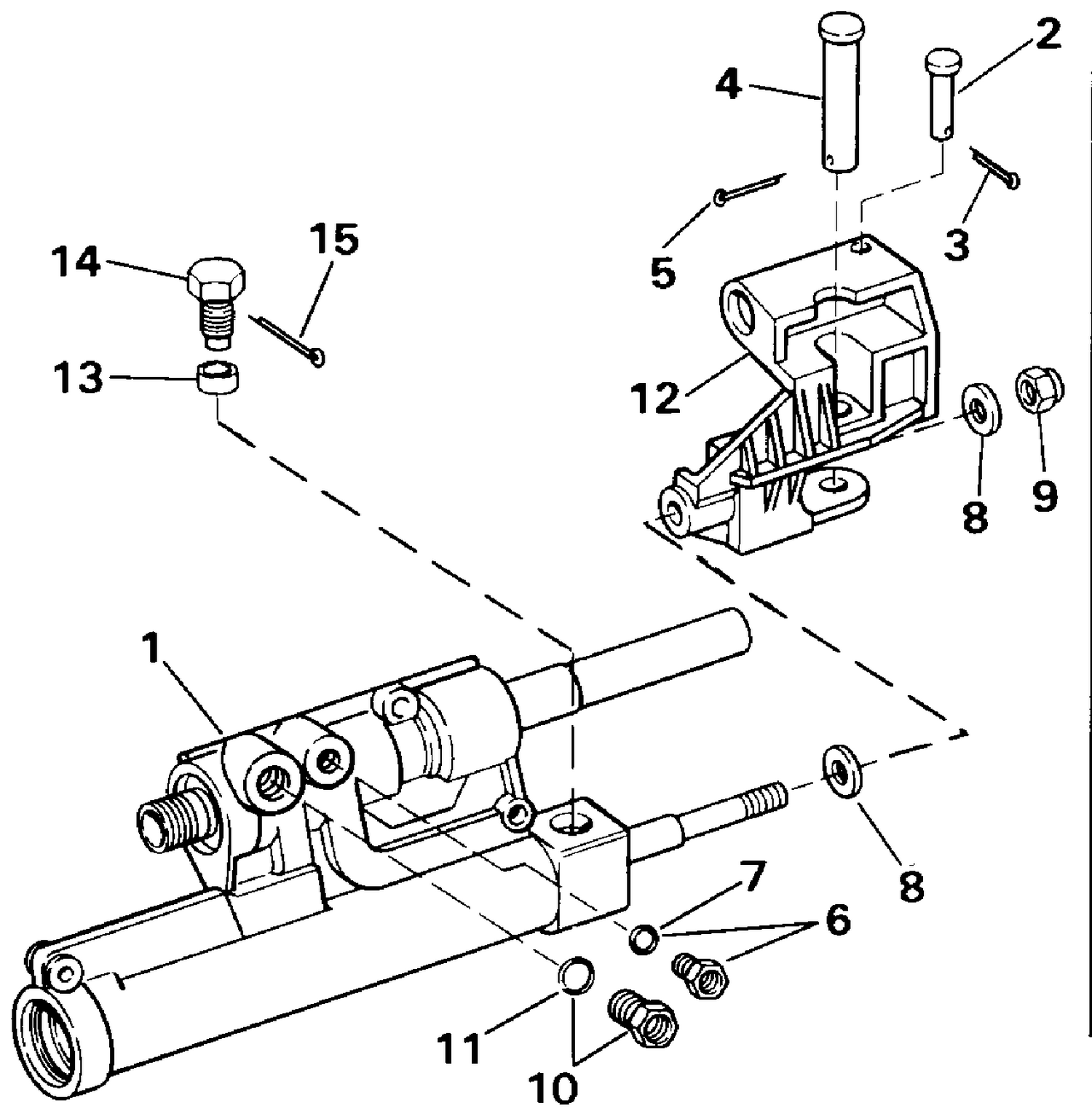 POWER STEERING CYLINDER