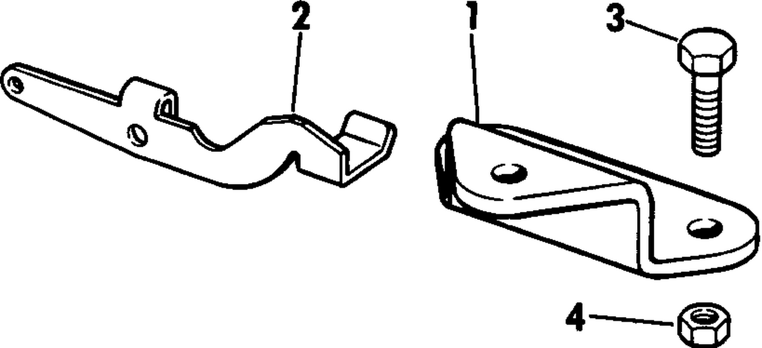 STEERING CONNECTOR KIT - 20/25 ROPE & 25 TILLER ELECTRIC