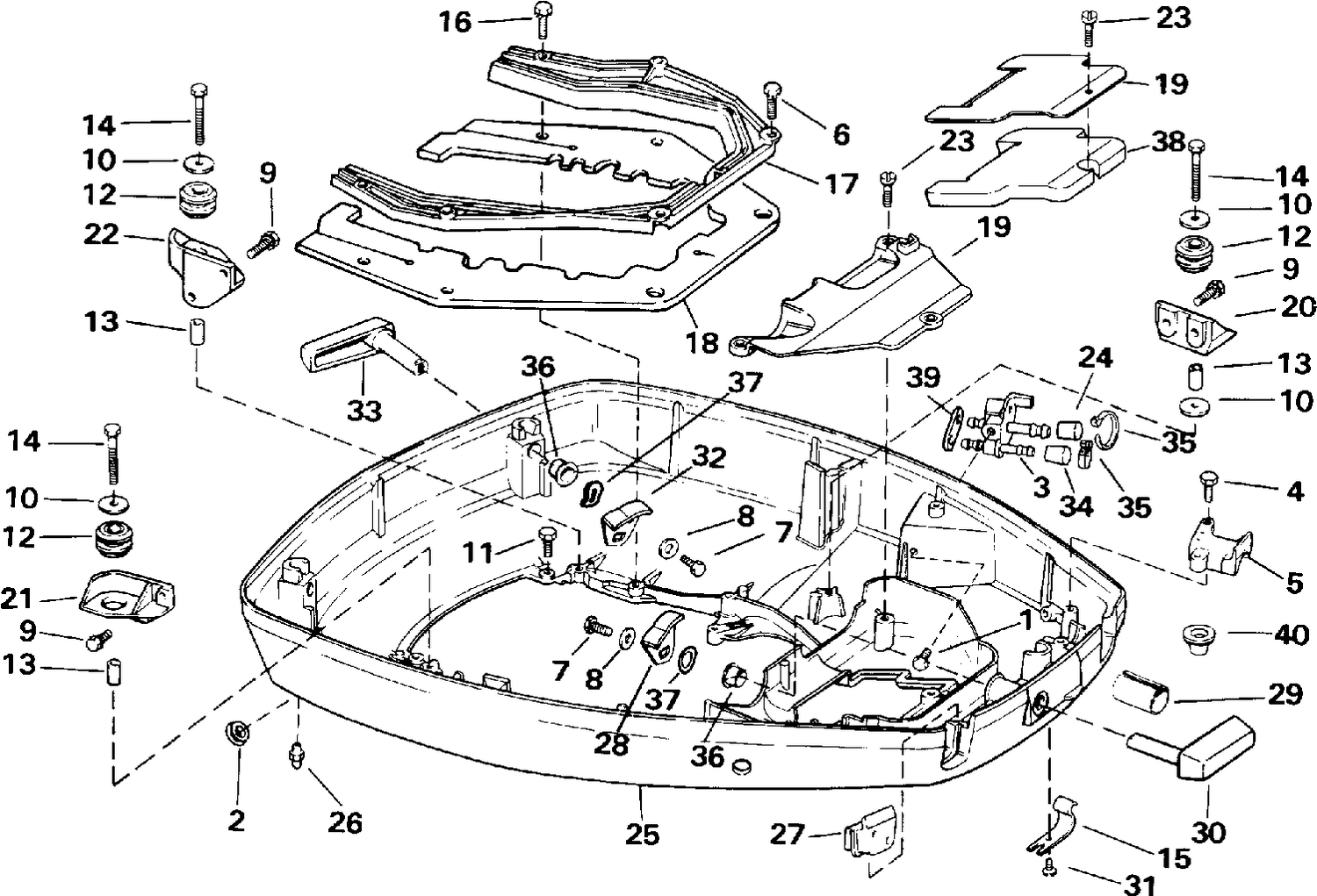 LOWER ENGINE COVER