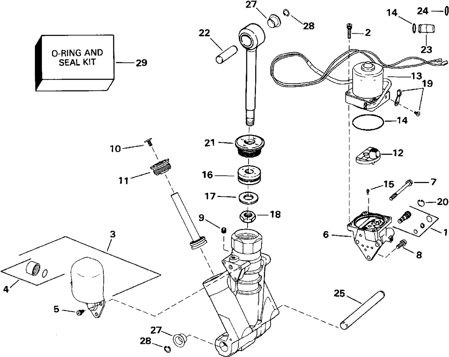 POWER TRIM/TILT HYDRAULIC ASSEMBLY