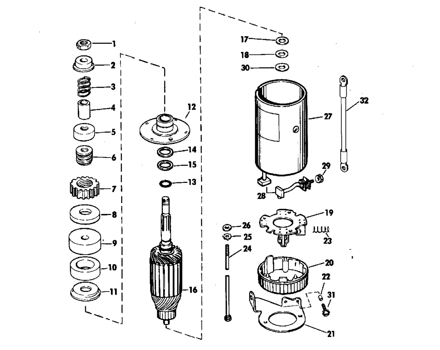 ELECTRIC STARTER GROUP