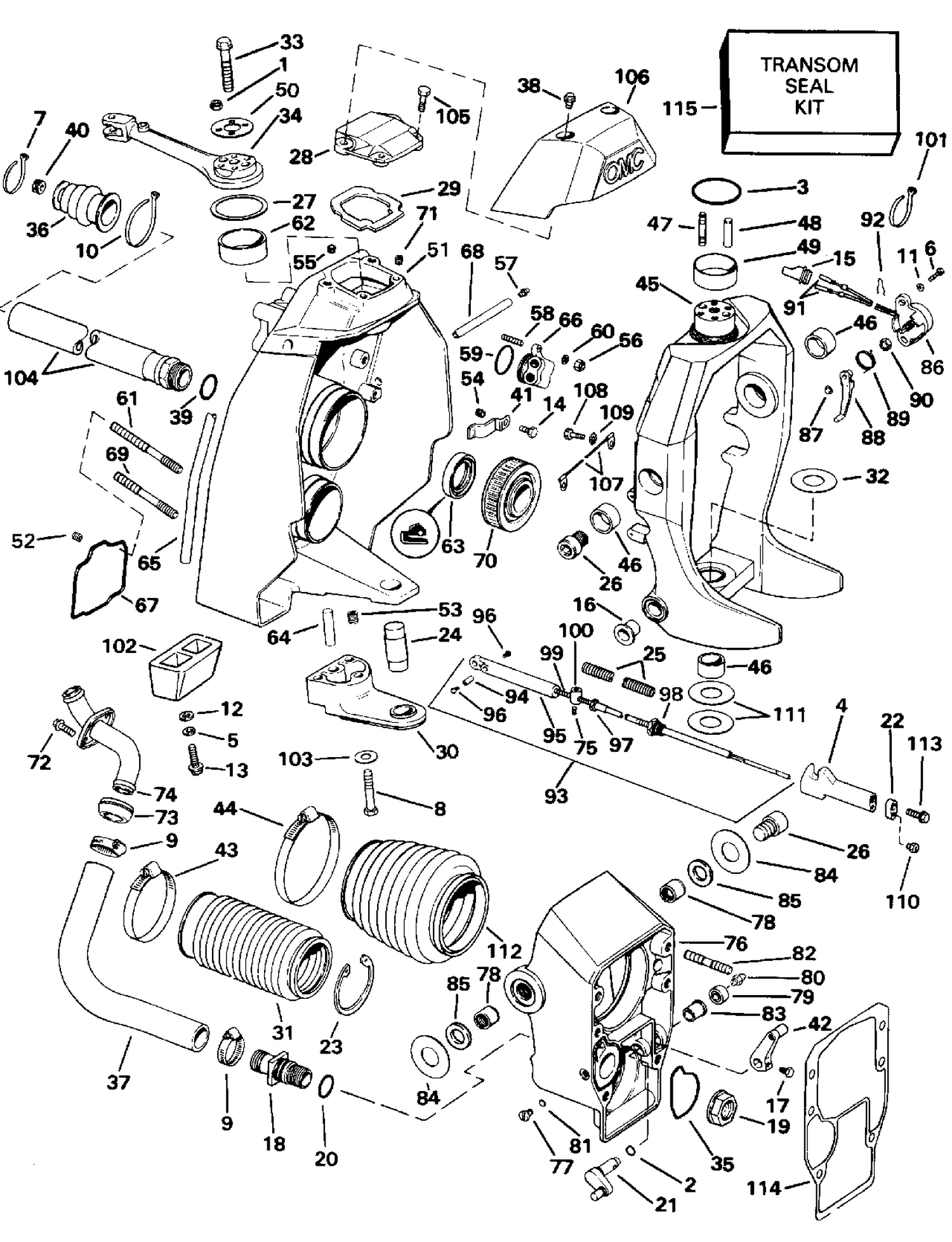 TRANSOM MOUNT