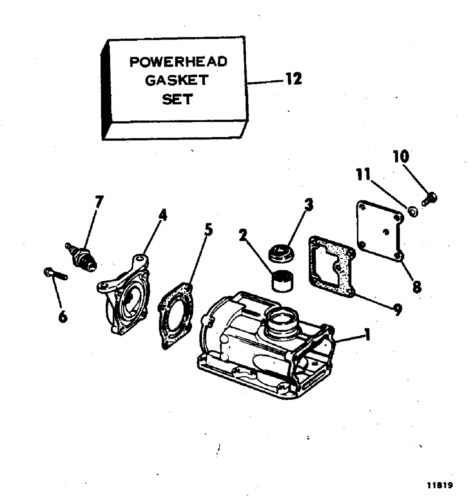 CYLINDER AND CRANKCASE