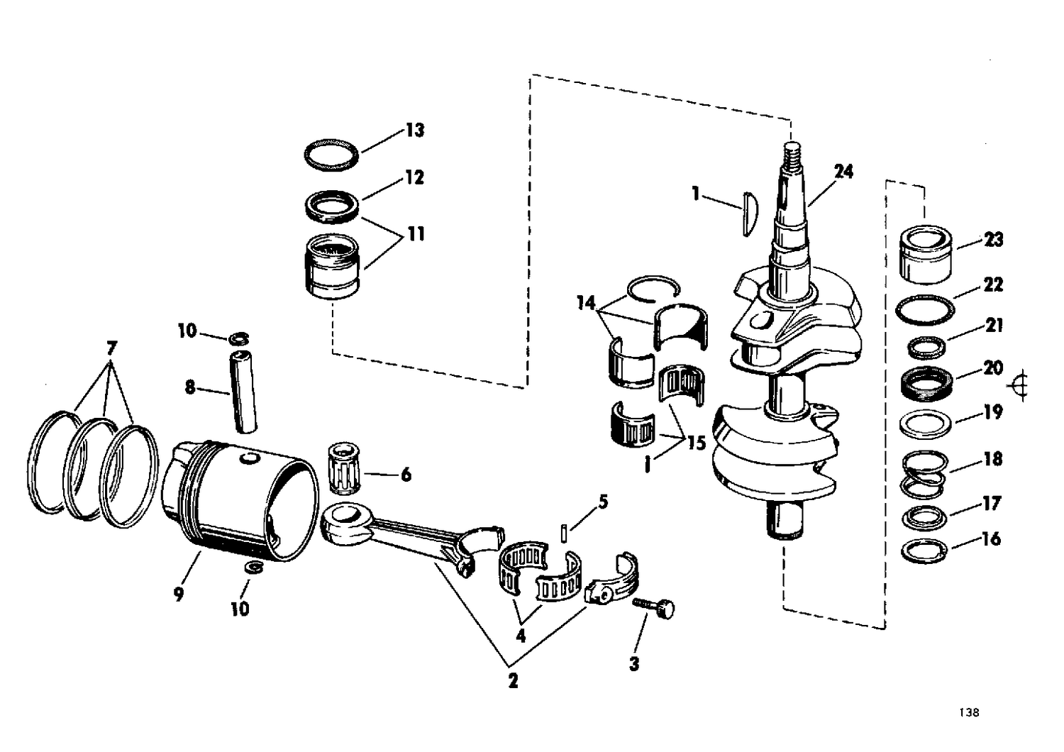 CRANKSHAFT GROUP ELECTRIC SHIFT