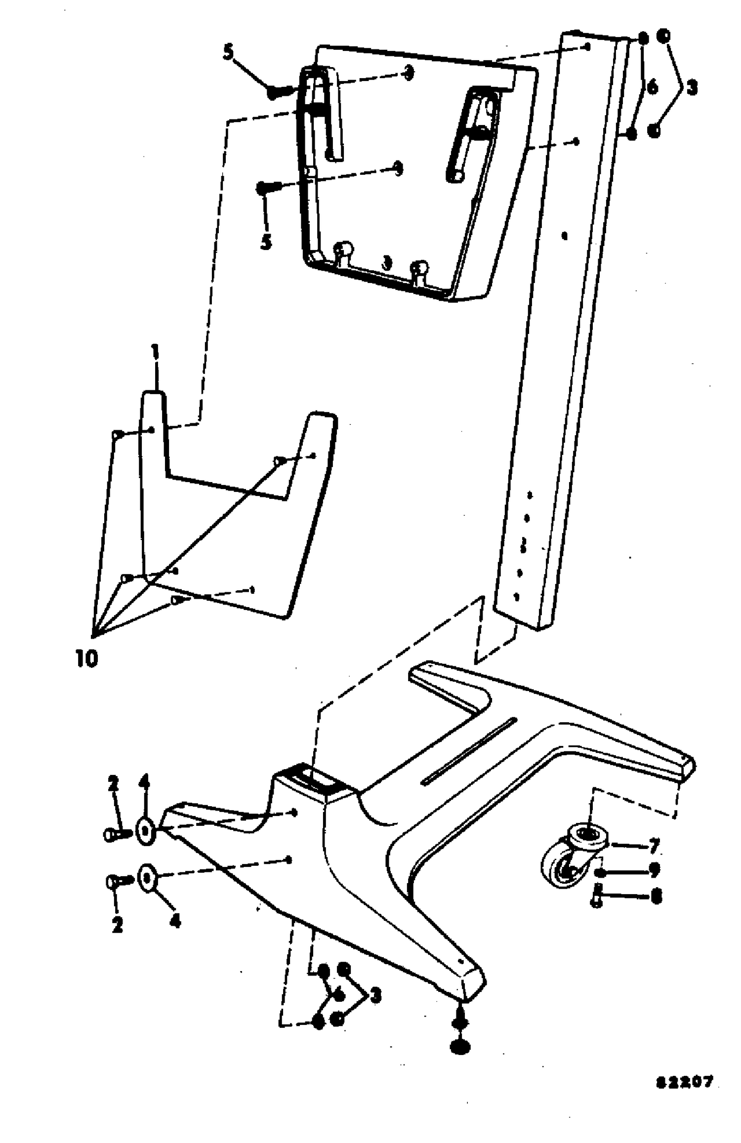 ENGINE DISPLAY STAND 55 - 235