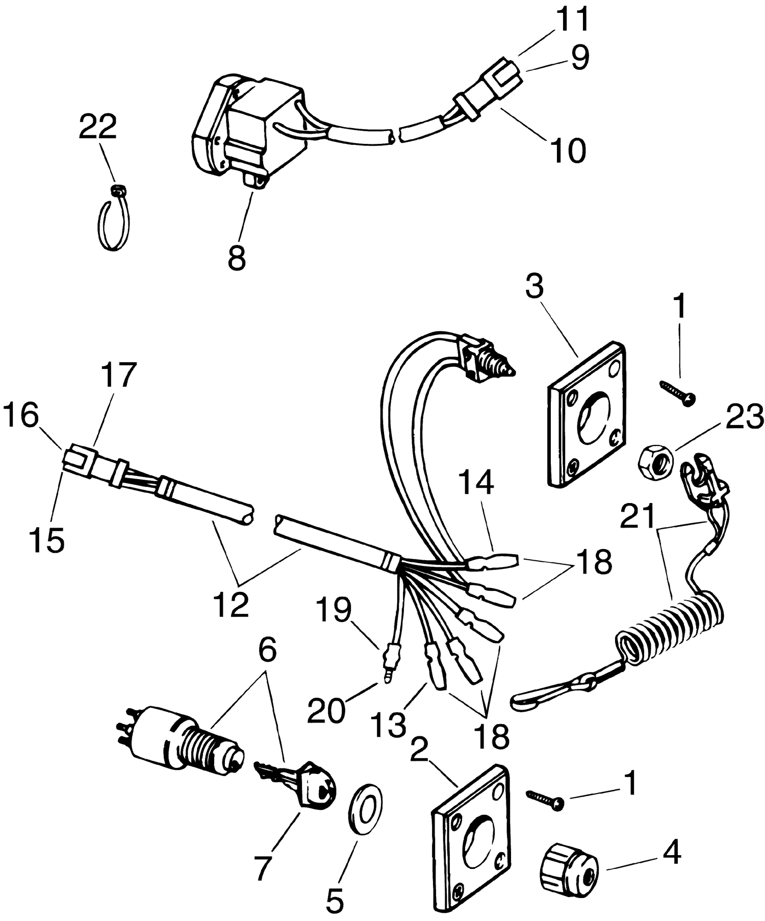 IGNITION SWITCH KIT WITH REMOTE STOP SWITCH - SYSTEMCHECK
