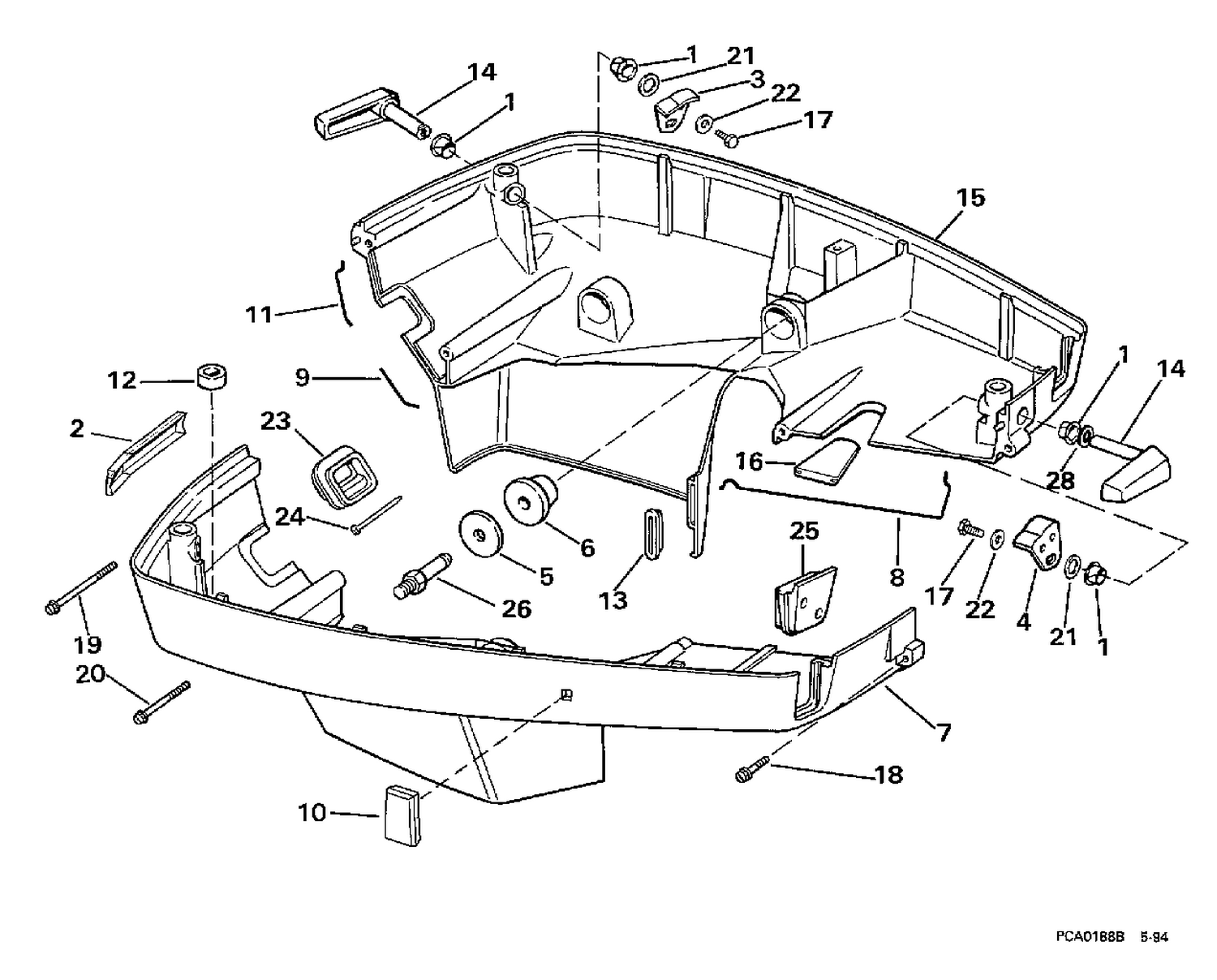 LOWER ENGINE COVER
