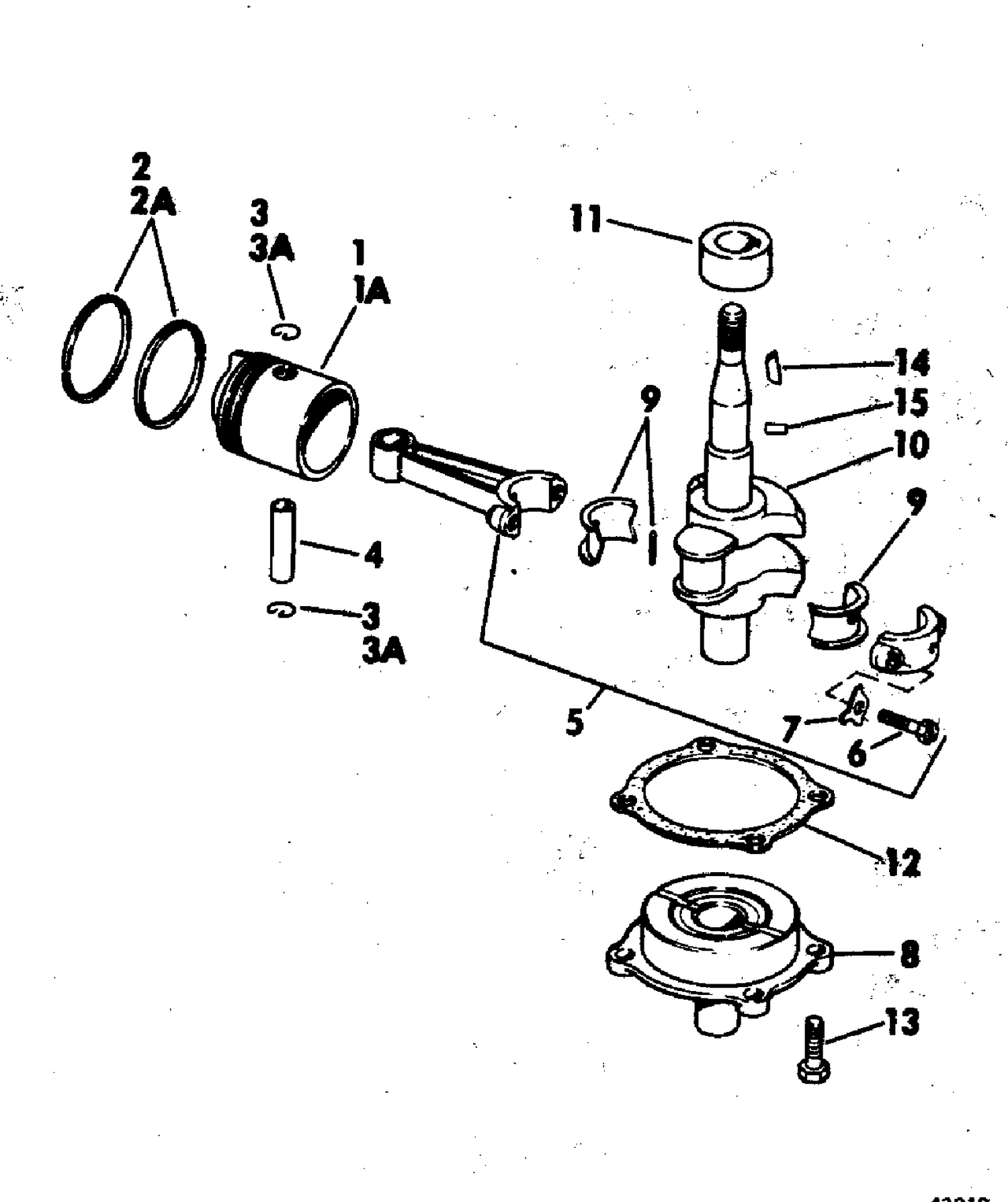 CRANKSHAFT & PISTON