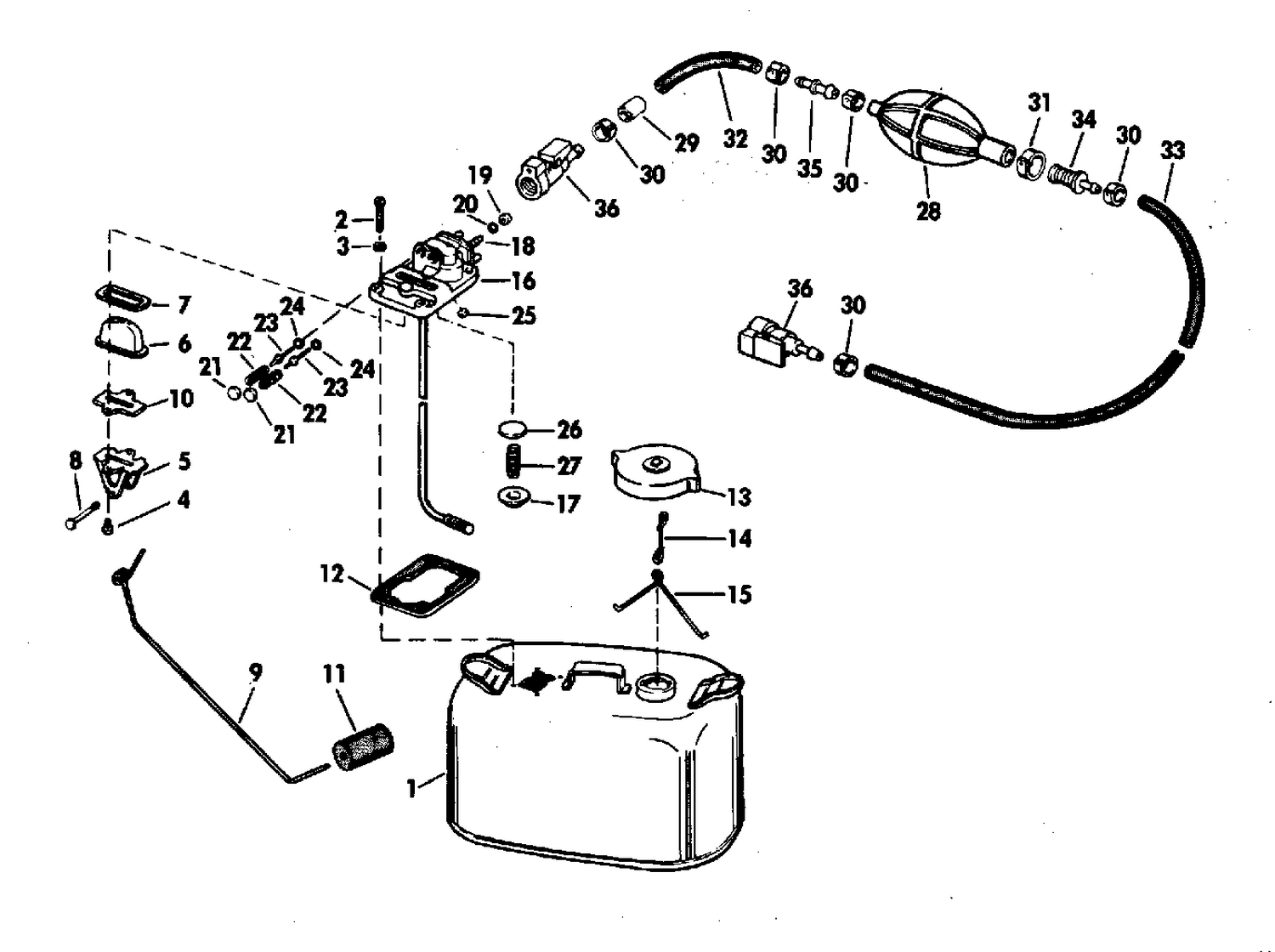 FUEL TANK - 6 GALLON