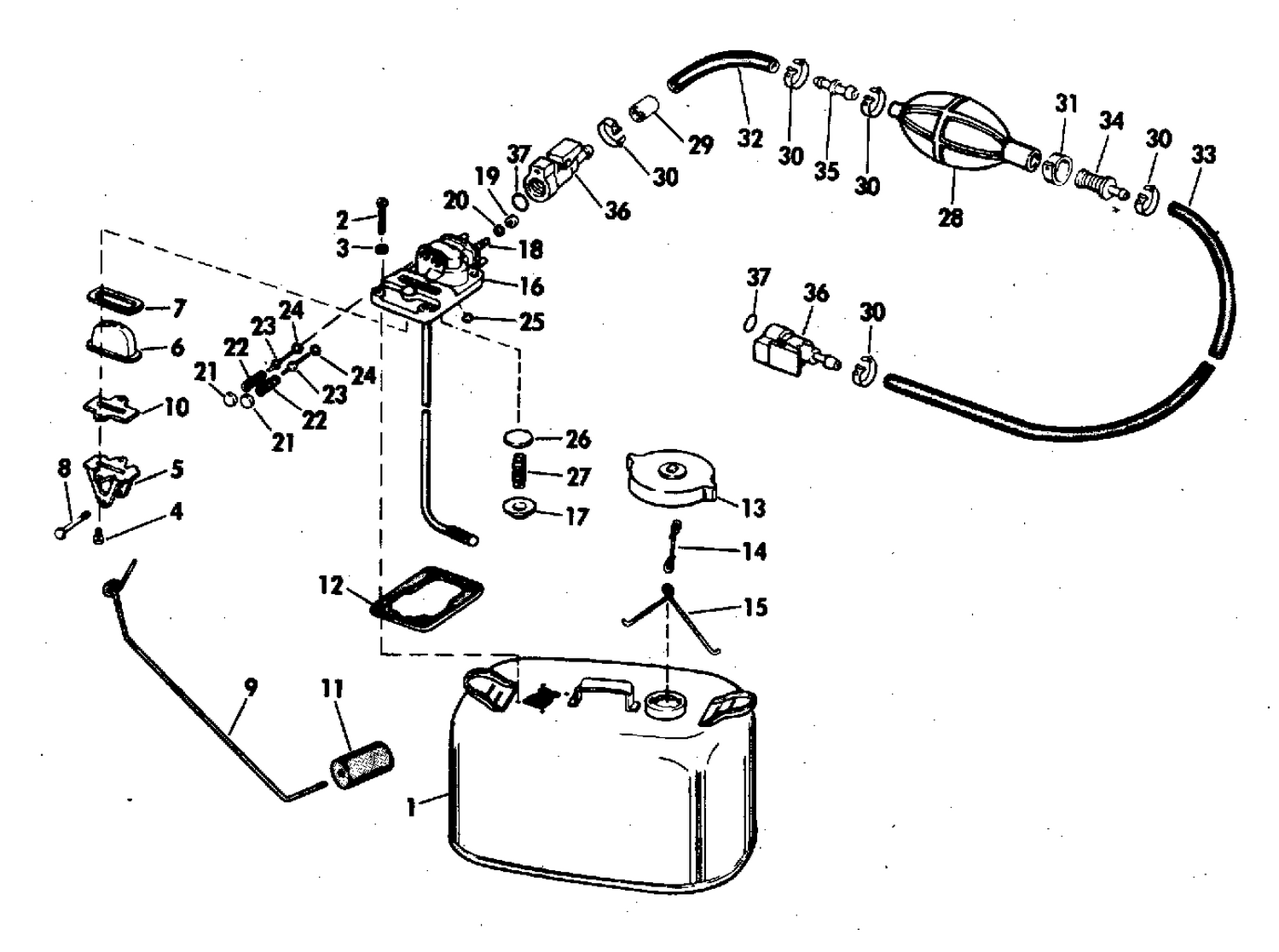 FUEL TANK - 6 GAL