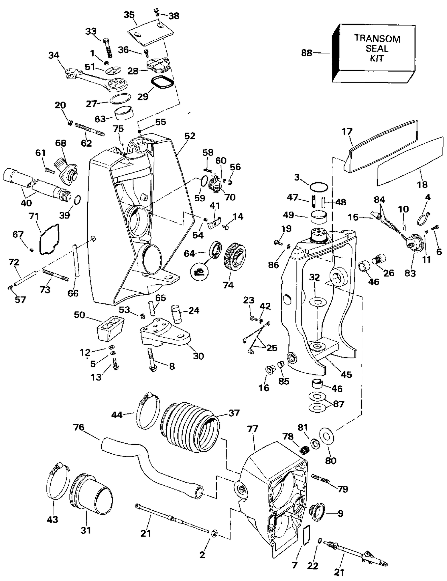 TRANSOM MOUNT