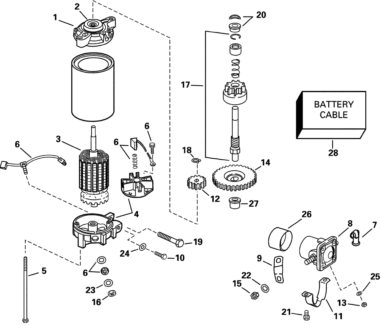 ELECTRIC STARTER & SOLENOID