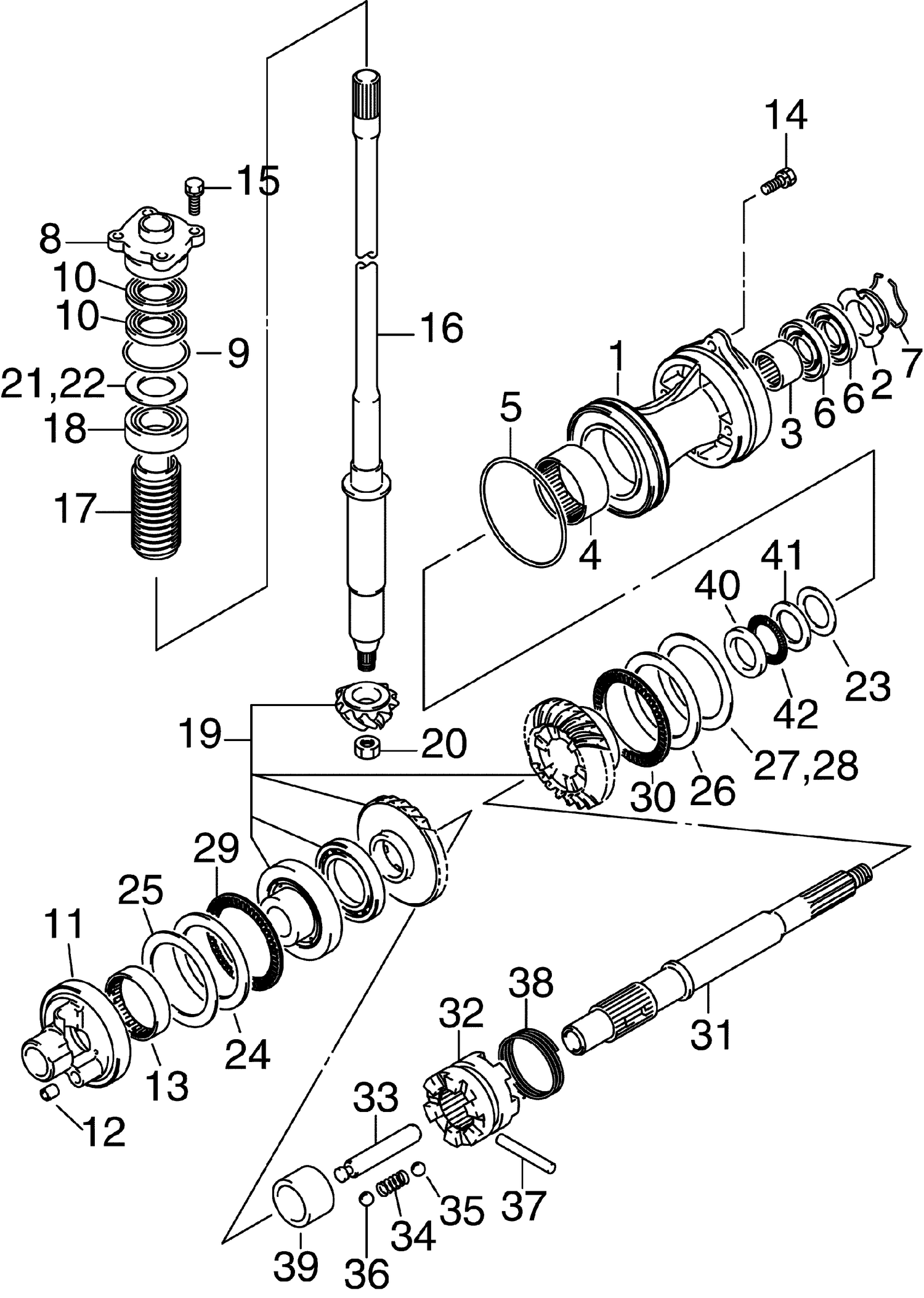 GEARS, COUNTER ROTATION