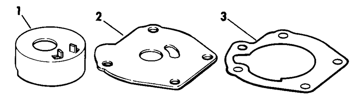 CHROME PUMP KITS SAIL DRIVE