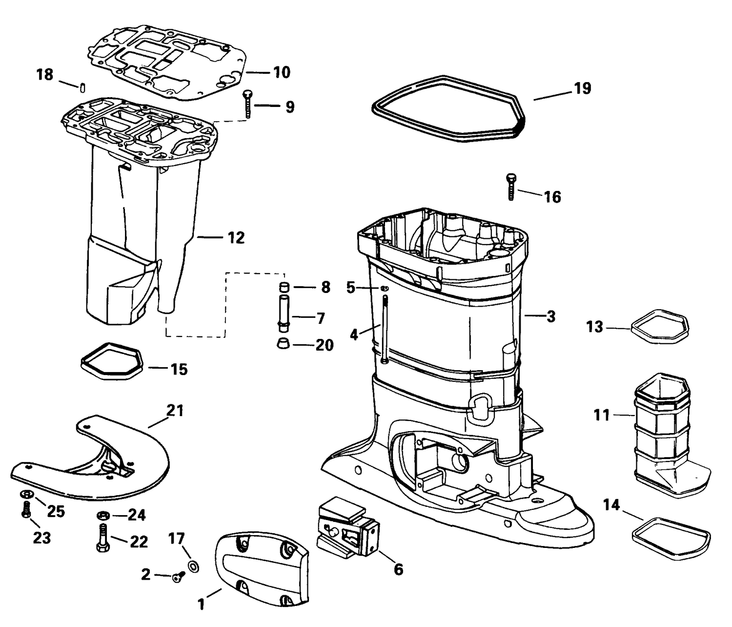 EXHAUST HOUSING