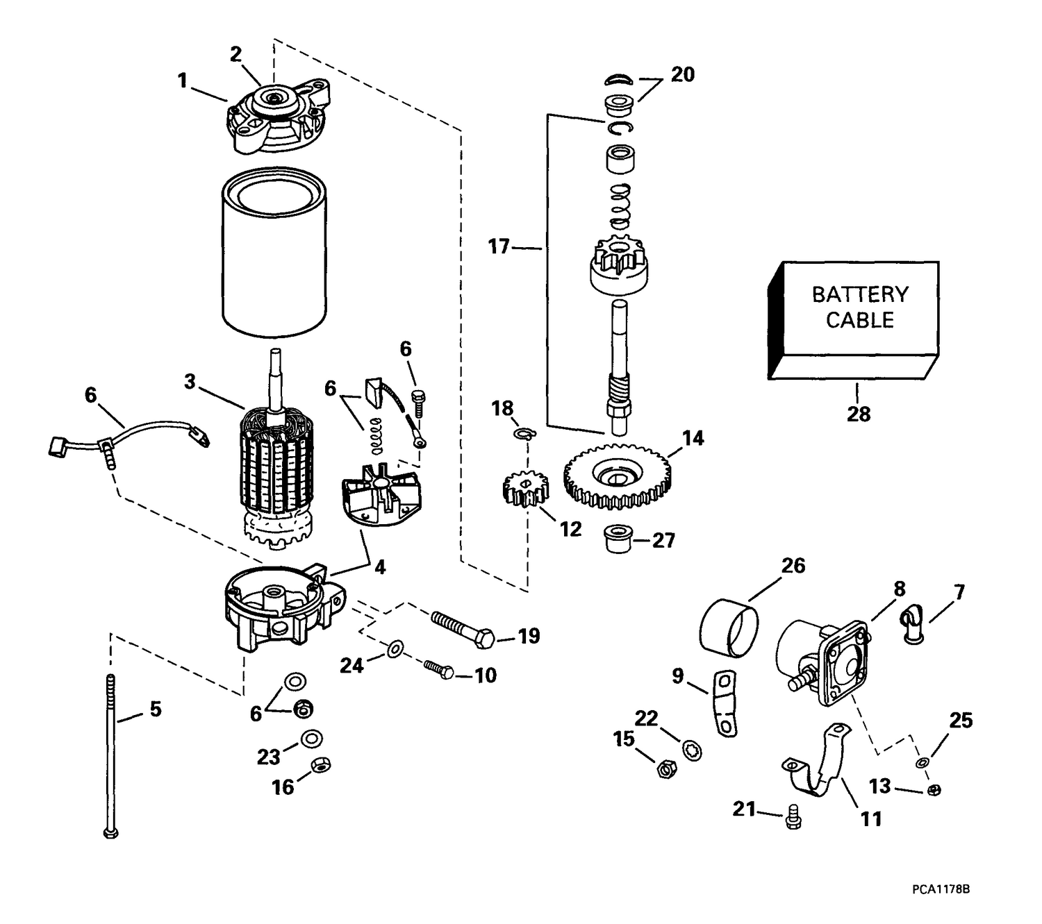 ELECTRIC STARTER & SOLENOID