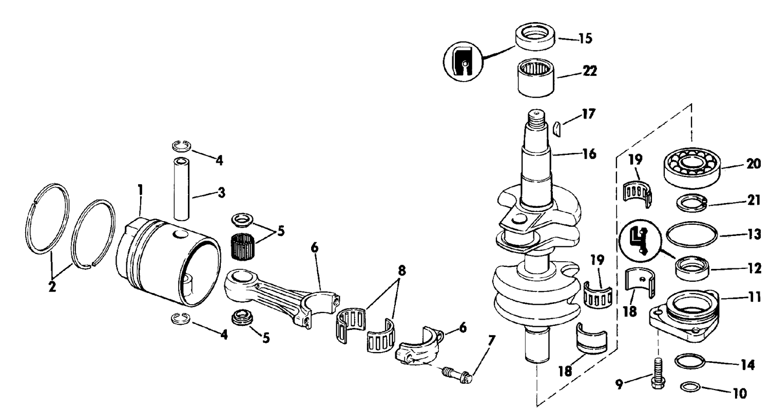 CRANKSHAFT & PISTON