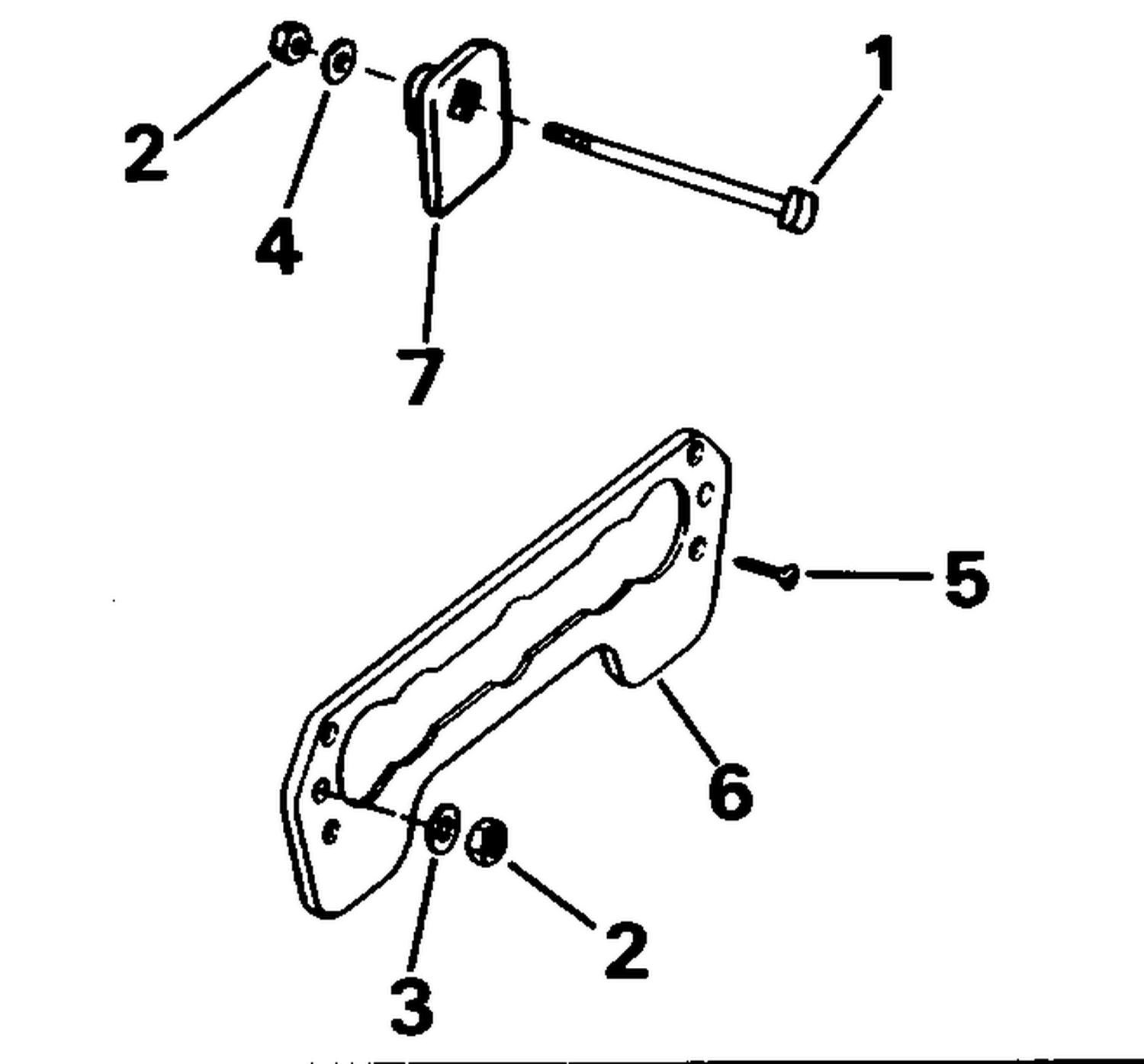 TRANSOM MOUNT KIT